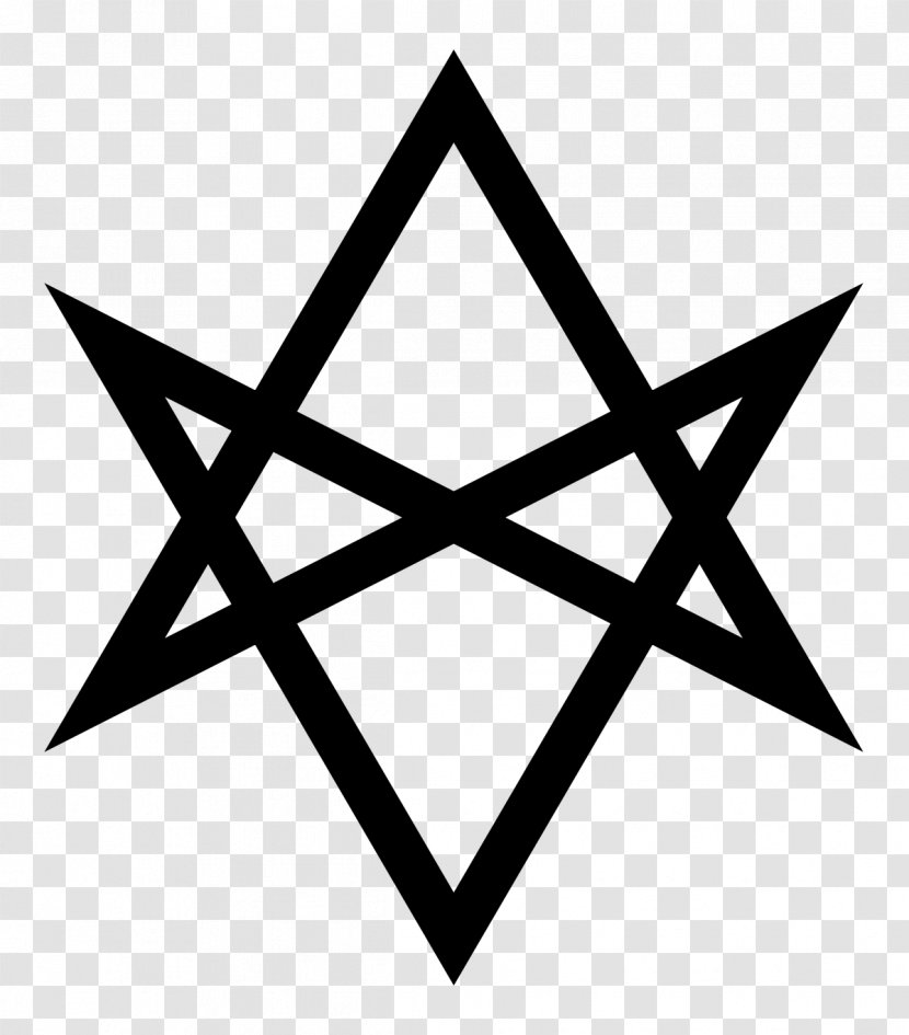 Unicursal Hexagram Symbol Hermetic Order Of The Golden Dawn Magick - Pentagram Transparent PNG