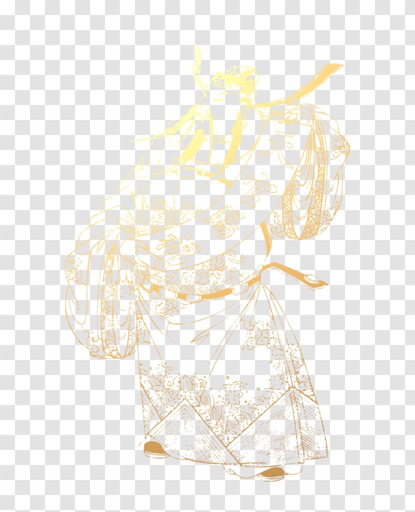 Sketch Woman Illustration Character Fiction - Joint - Welcome Transparent Transparent PNG