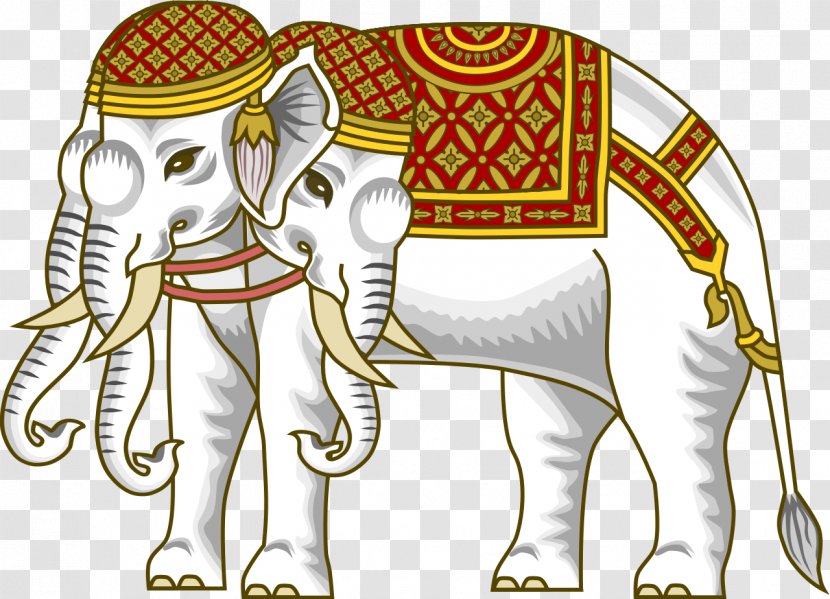 Shiva Indra Asian Elephant Ganesha Airavata - Heart - King Cliparts Transparent PNG