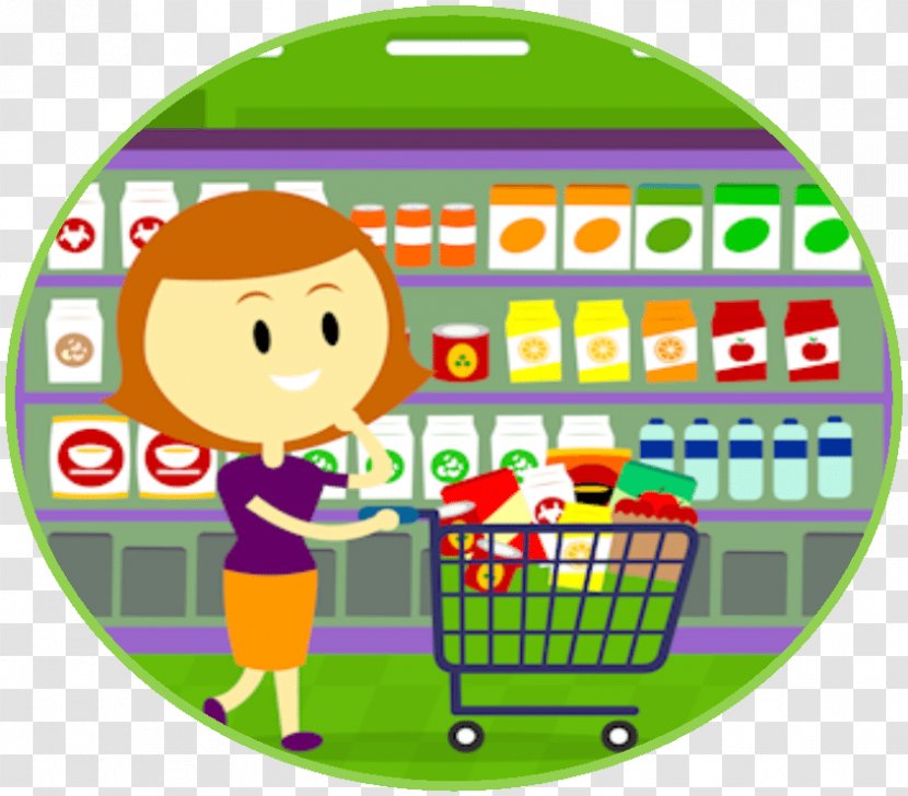Grocery Store Vector Graphics Clip Art Illustration Image - Play - Shop Transparent PNG