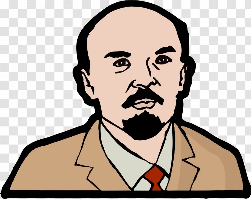 Vladimir Lenin Cartoon Drawing Clip Art - Finger Transparent PNG