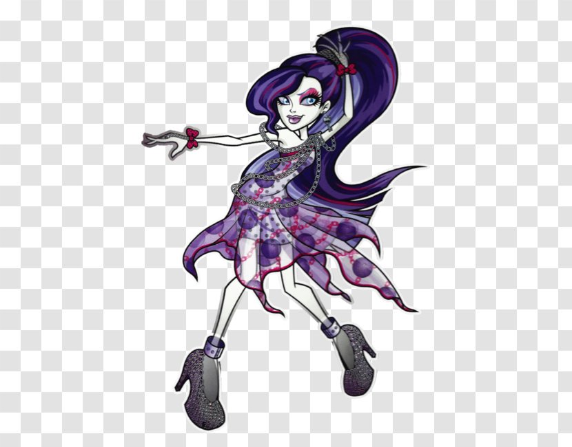 Monster High Dot Dead Gorgeous Lagoona Blue Doll OOAK - Watercolor Transparent PNG