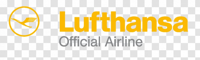 Logo Lufthansa Brand Product Design Yellow - Special Date Transparent PNG