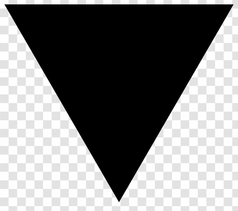 Black Triangle Shape - Abstraction Transparent PNG