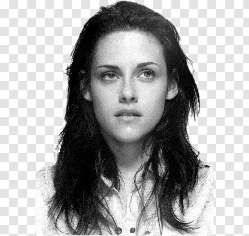 Kristen Stewart The Twilight Saga: New Moon Bella Swan Actor Black And White - Flower - List Transparent PNG