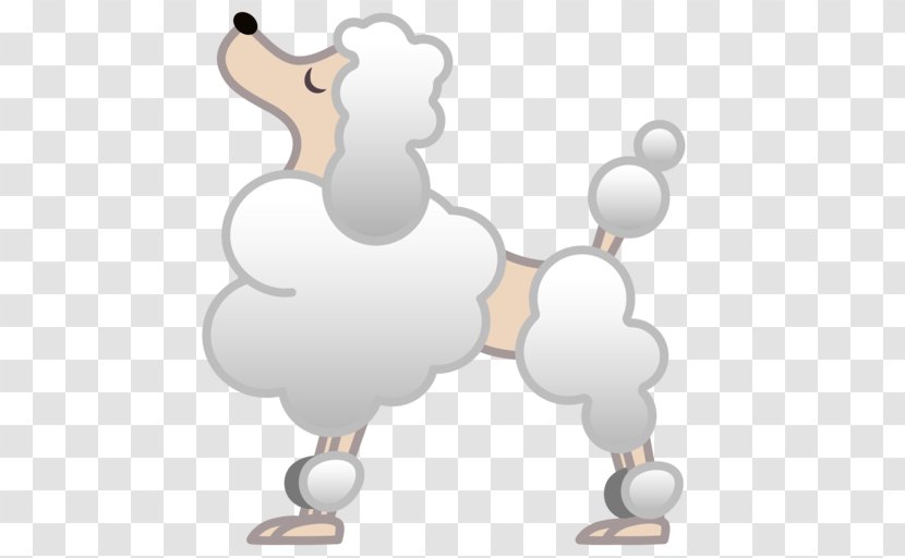 Duck Poodle Android Emoji - Chicken - Oreo Transparent PNG