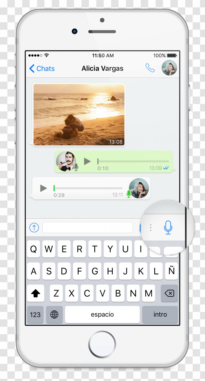 IPhone 6S IPod Touch IMessage - Ios 7 - Apple Transparent PNG
