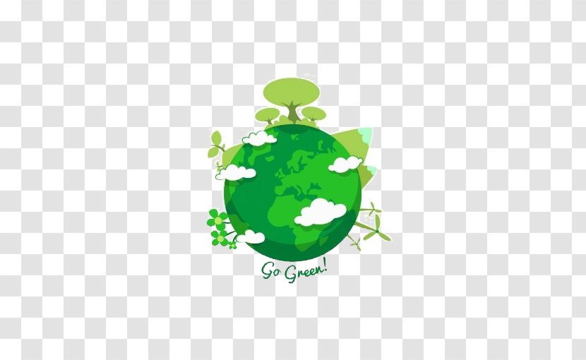 Natural Environment Clip Art - Planet - Green Transparent PNG