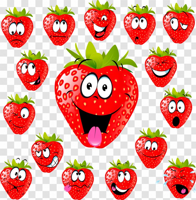 Royalty-free Strawberry Animation Drawing - Fruit Transparent PNG