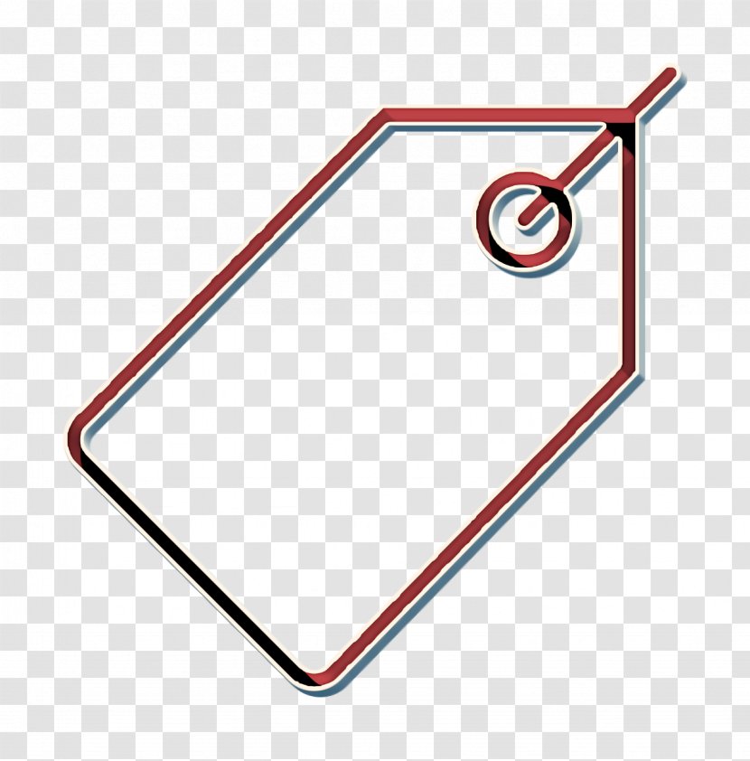 Business Icon Price Tag - Rectangle Transparent PNG