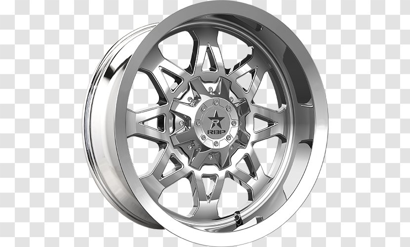 Alloy Wheel Rim Rolling Big Power Spoke - Machining - Cart Transparent PNG