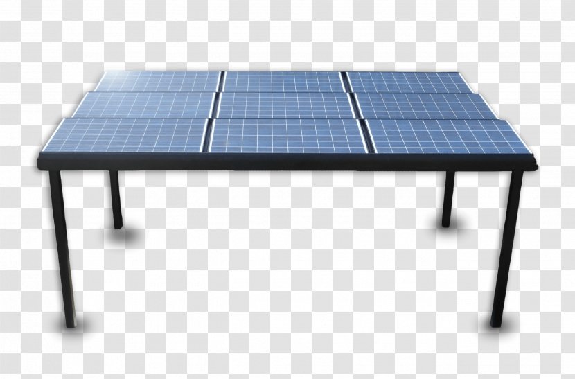 Solar Energy Panels Carport Photovoltaics - Outdoor Furniture Transparent PNG