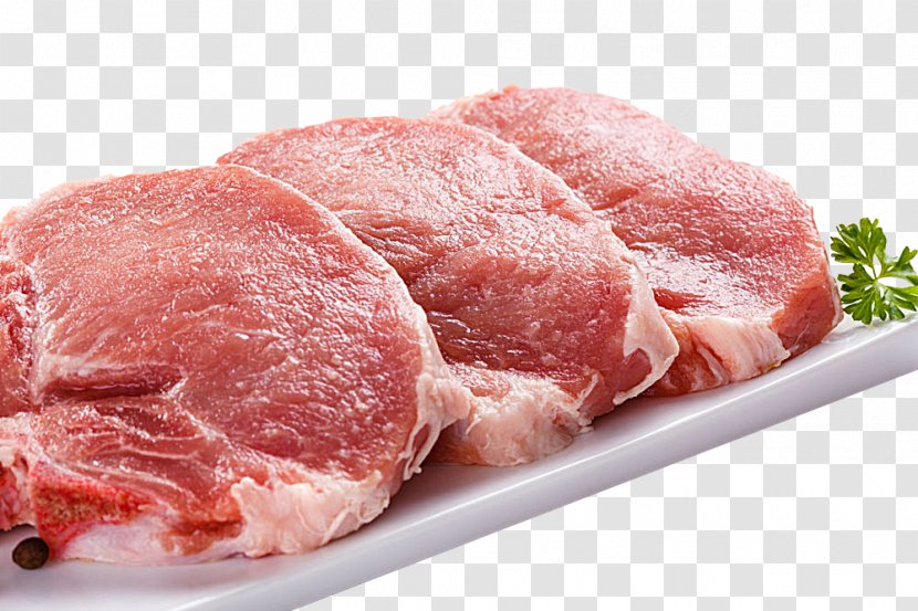 Meat Chop Domestic Pig Schnitzel Pork - Tree Transparent PNG