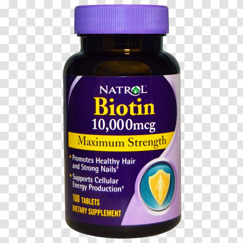 Dietary Supplement Biotin B Vitamins Nutrient - Tablet Transparent PNG