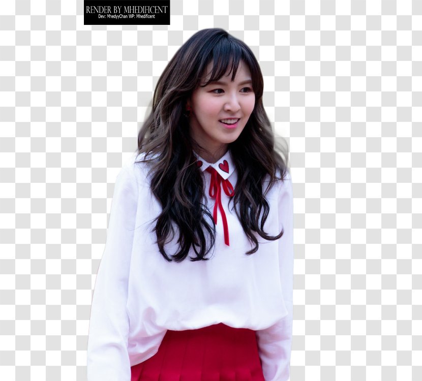Wendy Red Velvet NCT First Christmas - Flower Transparent PNG