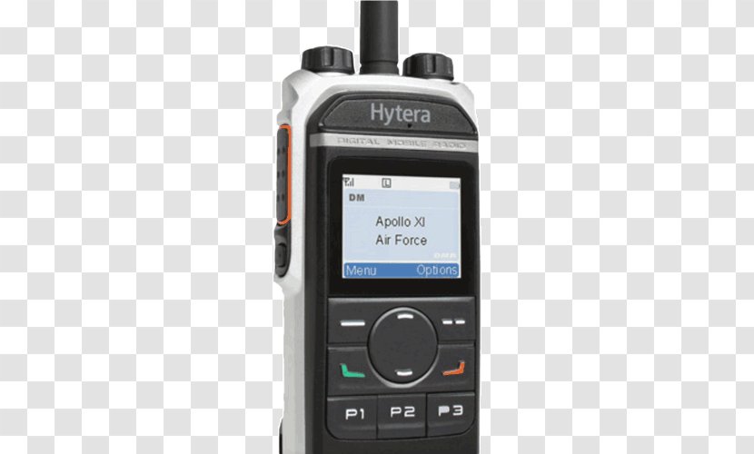 Handheld Two-Way Radios Digital Mobile Radio Hytera Digitaalisuus - Phones Transparent PNG