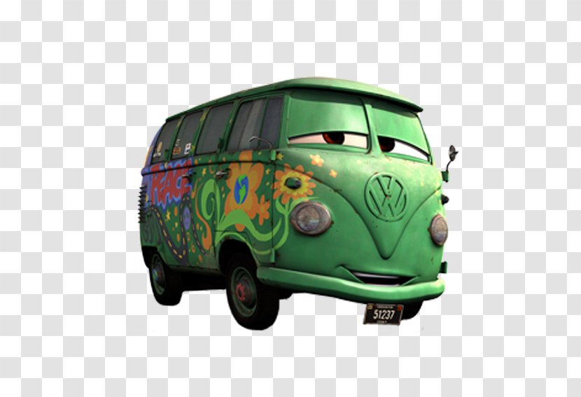 The Fillmore Sally Carrera Volkswagen Type 2 - George Carlin - Green Graffiti Cartoon Car Transparent PNG