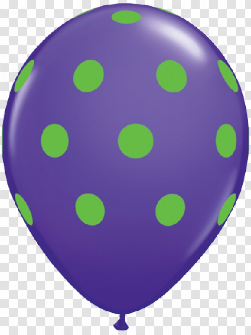 Toy Balloon Birthday Party Christmas - Purple - Polka Dot Lantern Transparent PNG