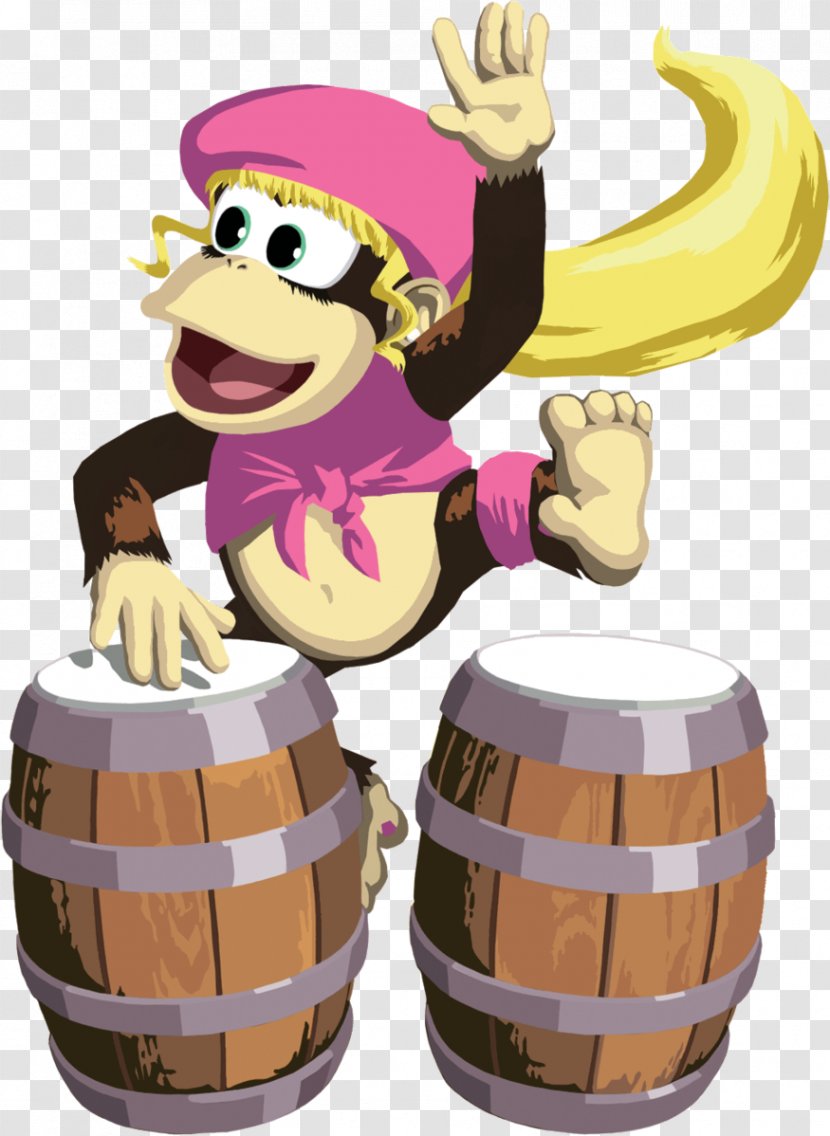 Donkey Kong Country 2: Diddy's Quest Konga 2 3: Dixie Kong's Double Trouble! - Hand Transparent PNG