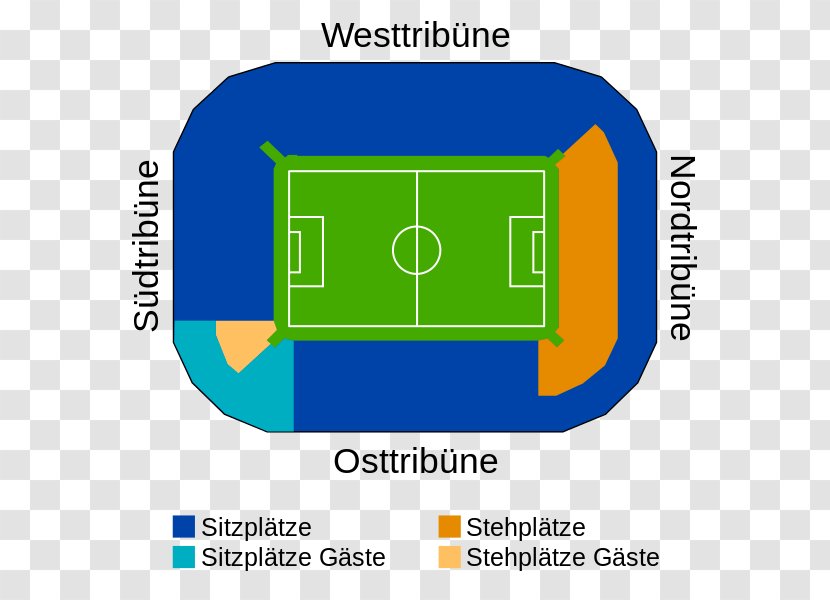 Borussia-Park Bökelbergstadion Borussia Mönchengladbach Westfalenstadion Dortmund - Area - STADION Transparent PNG