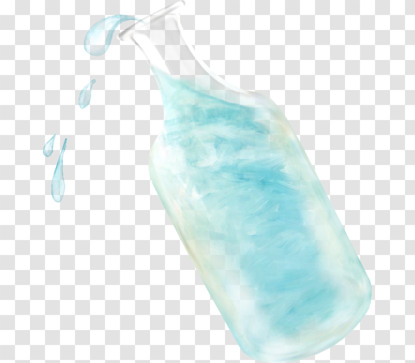 Water Bottle Plastic Liquid Glass - Aqua - Bottle,water Transparent PNG