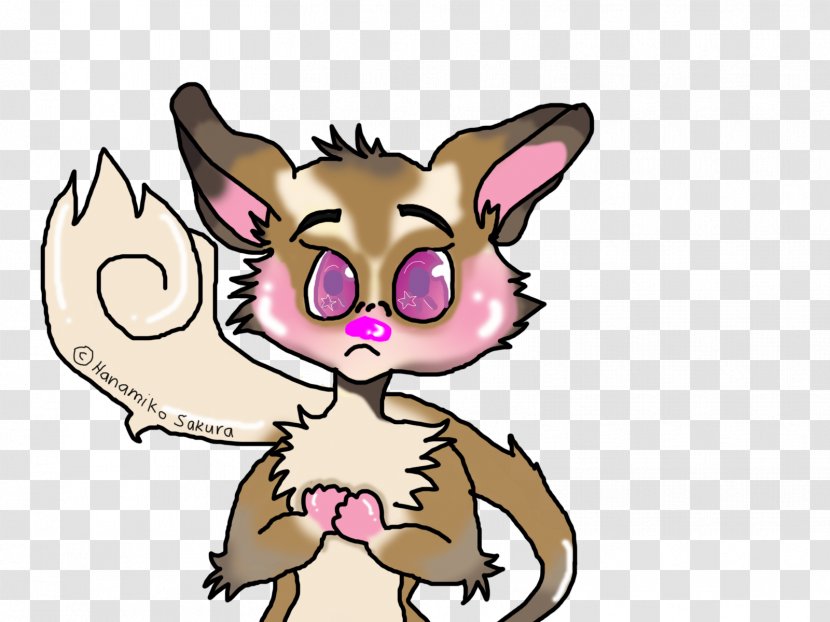 Whiskers Cat Dog Snout Clip Art - Cartoon - Sugar Glider Transparent PNG