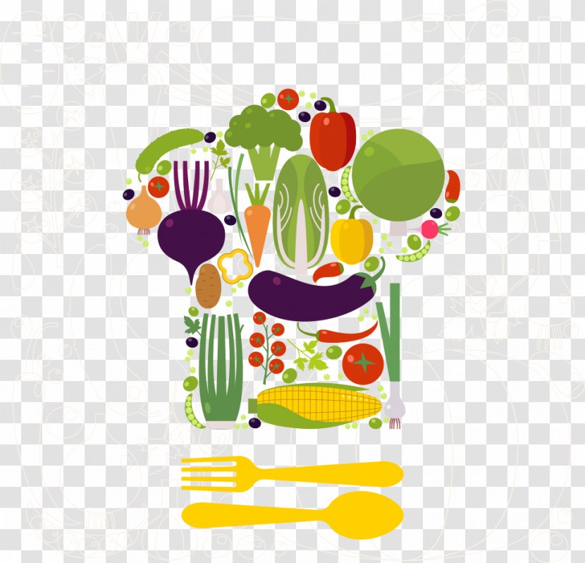 Dining Room School C.E.I.P. Costa Teguise Educacixf3n Infantil Asociacixf3n De Madres Y Padres Alumnos - Food - Creative Chef Hat Vector Vegetables Transparent PNG