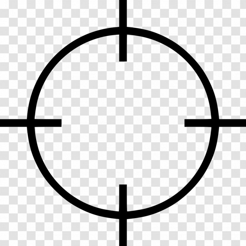 Clip Art - Symmetry - Gun Sight Transparent PNG