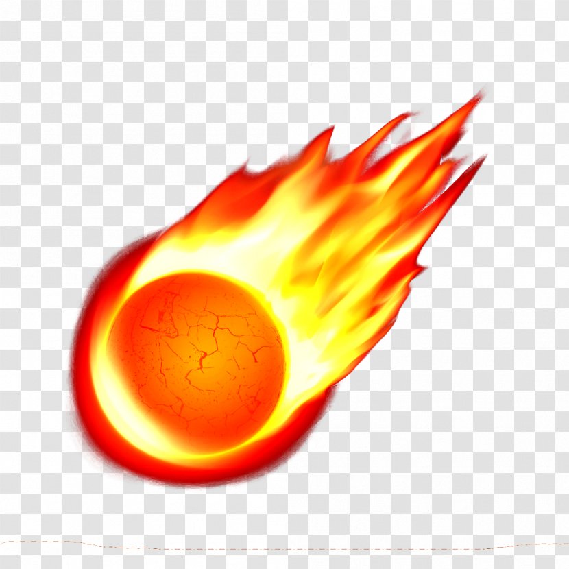 Meteorite Bolide - Meteoroid - A Fireball Transparent PNG