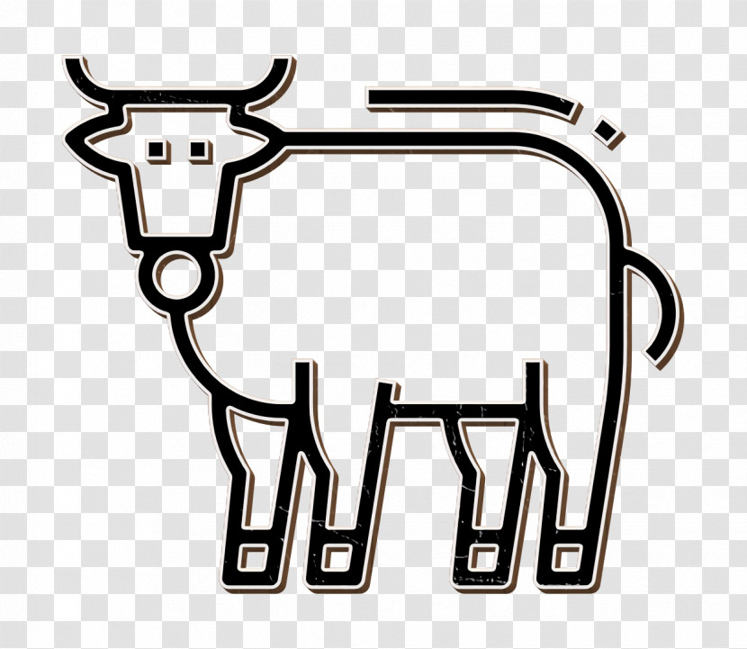 Farm Icon Cow Icon Transparent PNG