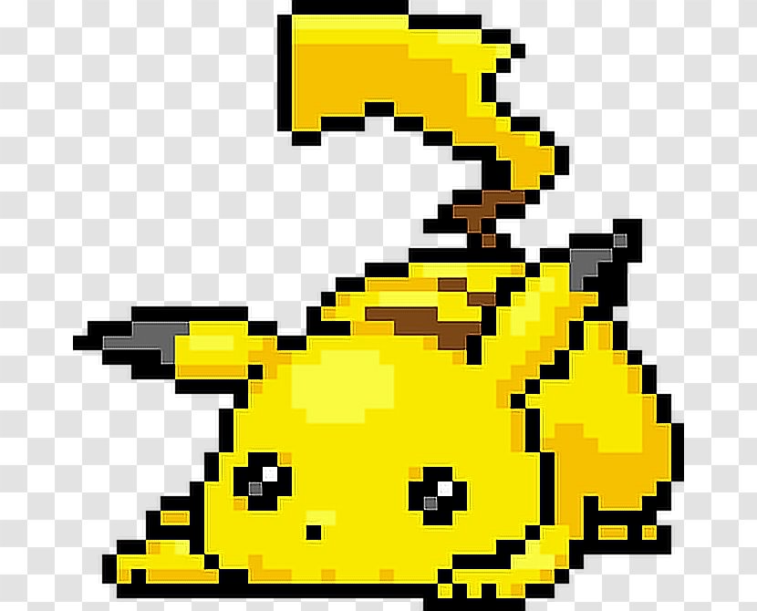 Pokémon: Let's Go, Pikachu! And Eevee! Pokémon Yellow Pixel Art Raichu - Pikachu Transparent PNG