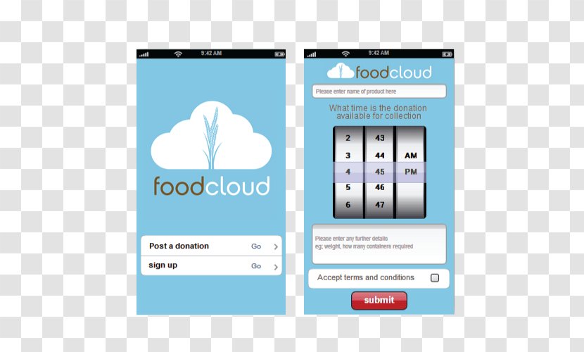 FoodCloud Cloud Computing Organization Juice Transparent PNG