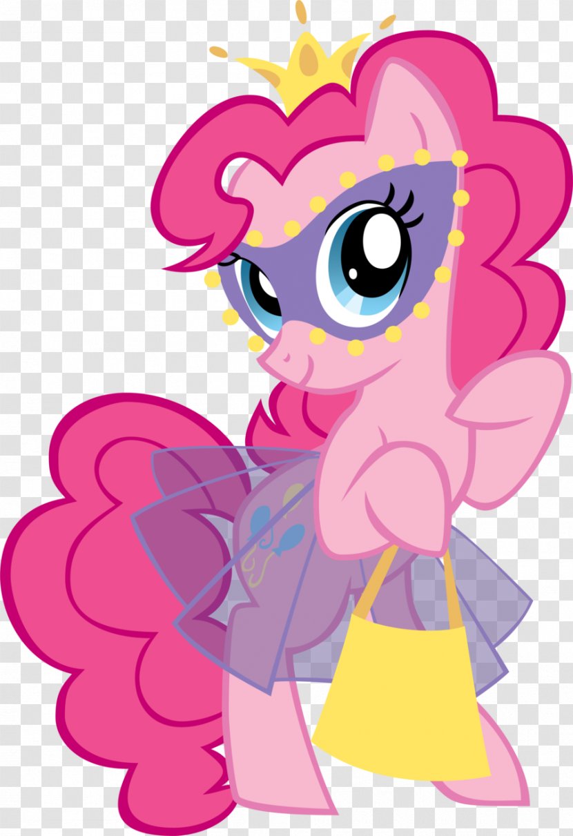 Pony Pinkie Pie Rainbow Dash - Flower - Heart Transparent PNG