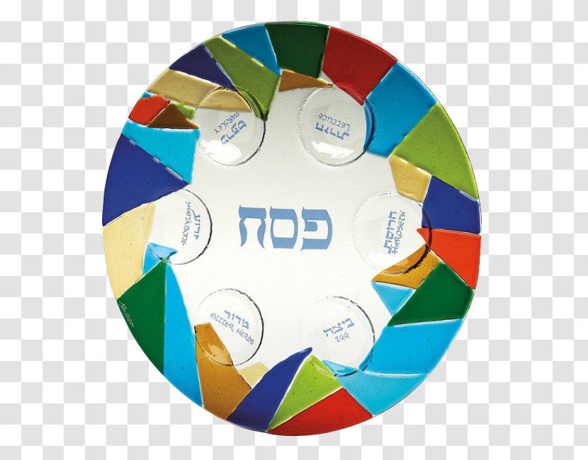 Passover Seder Plate Jewish Ceremonial Art - Platter - Crushed Glass Transparent PNG