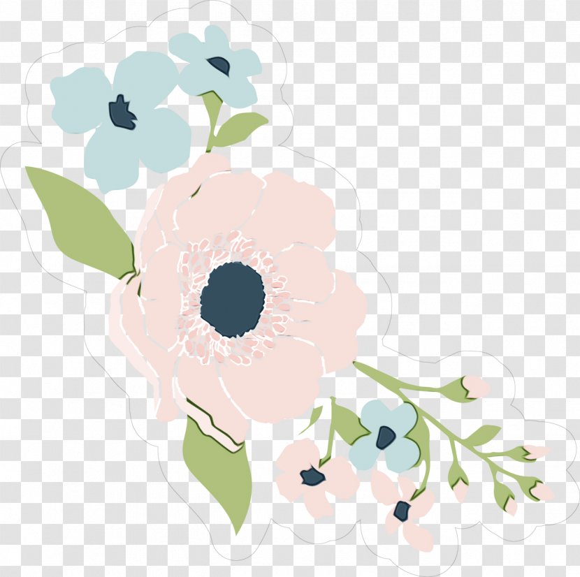 Wedding Floral Background - Branch - Morning Glory Wildflower Transparent PNG
