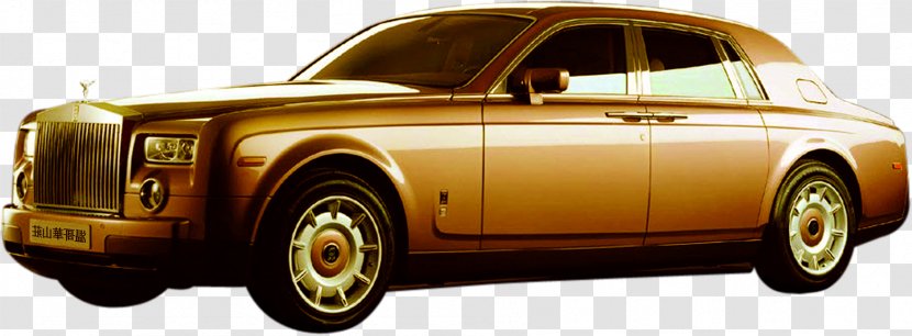 Car Rolls-Royce Phantom VII - Model - Hand-painted Classic Transparent PNG