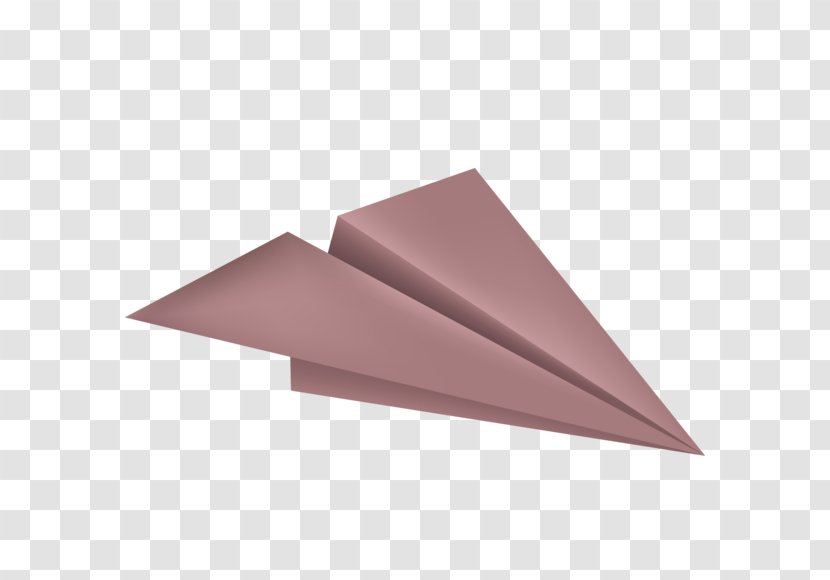 Paper Plane Airplane Clip Art - Designer - Brown Plain Decoration Pattern Transparent PNG