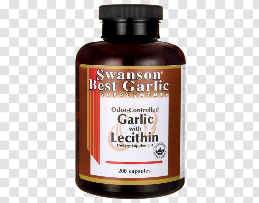 Dietary Supplement Apple Cider Vinegar Tea Tree Oil Lecithin Health - Swanson Products - Garlic Supplements Transparent PNG