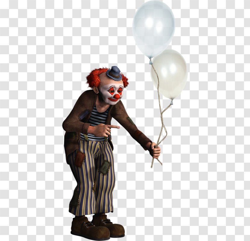 Joker Clown Download - Pierrot - Take The Balloon's Transparent PNG
