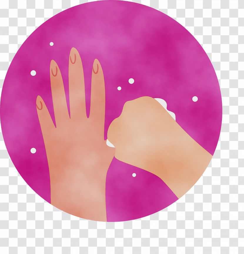 Hand Model Pink M Hand Transparent PNG
