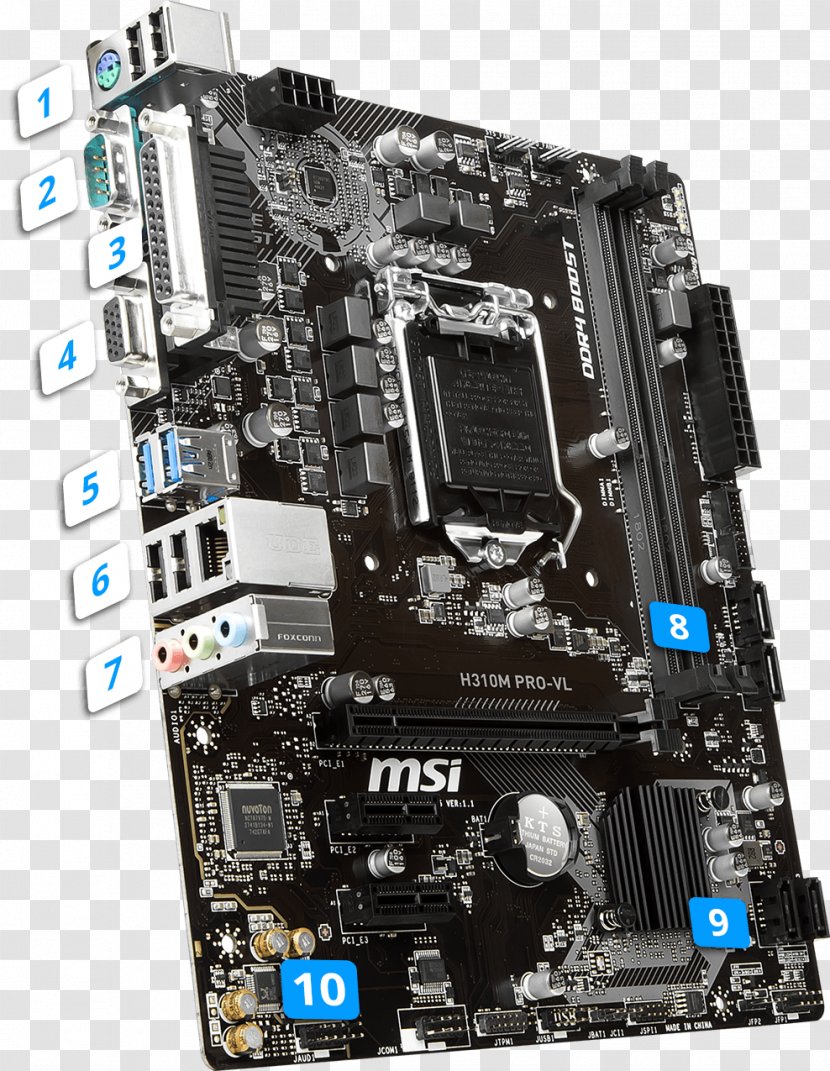 Motherboard Computer Cases & Housings Intel Hardware Central Processing Unit - Technology - Circuitry Transparent PNG
