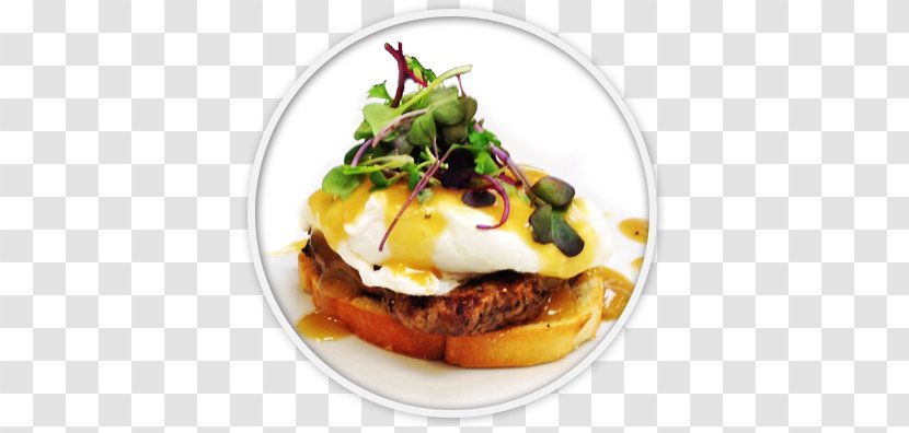 Breakfast Sandwich Eggs Benedict Chophouse Restaurant Buffalo Burger - Slider Transparent PNG