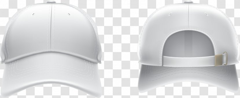 Baseball Cap Brand White - Vector Hand-painted Transparent PNG