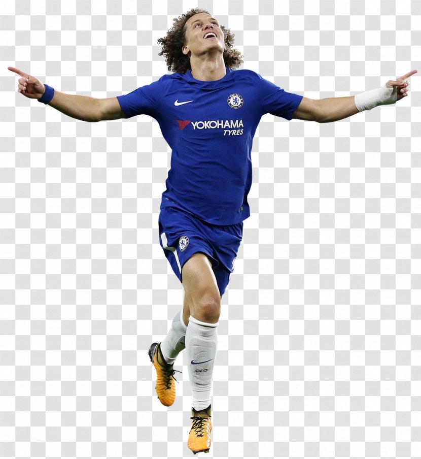 Jersey Brazil National Football Team Chelsea F.C. Player Sport - David Luiz Transparent PNG