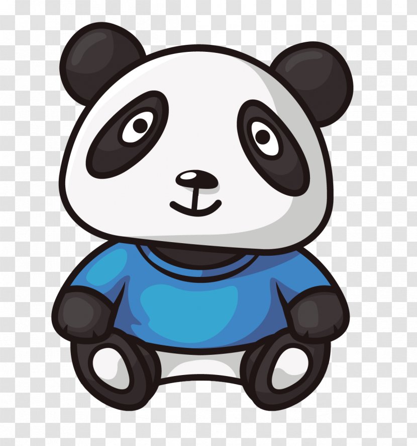 Giant Panda Red Bear Cuteness - Cartoon Transparent PNG