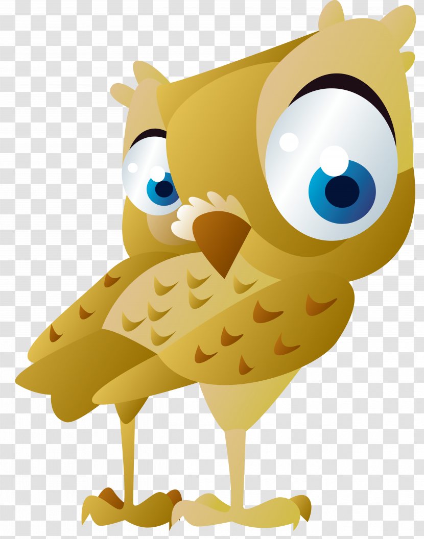 Owl Bird - Cartoon - Owls Transparent PNG