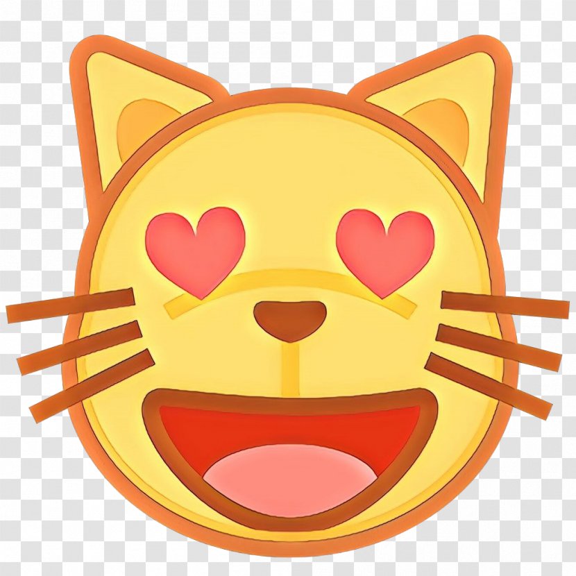 Cat Emoji - Whiskers - Smile Transparent PNG