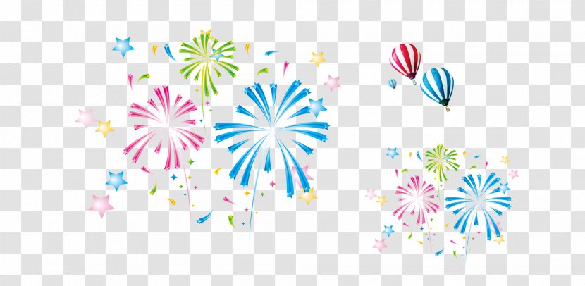 RGB Color Model Fireworks Image - Cartoon Transparent PNG