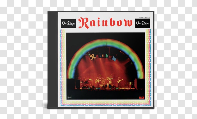 On Stage Ritchie Blackmore's Rainbow Long Live Rock 'n' Roll Rising - Silhouette Transparent PNG