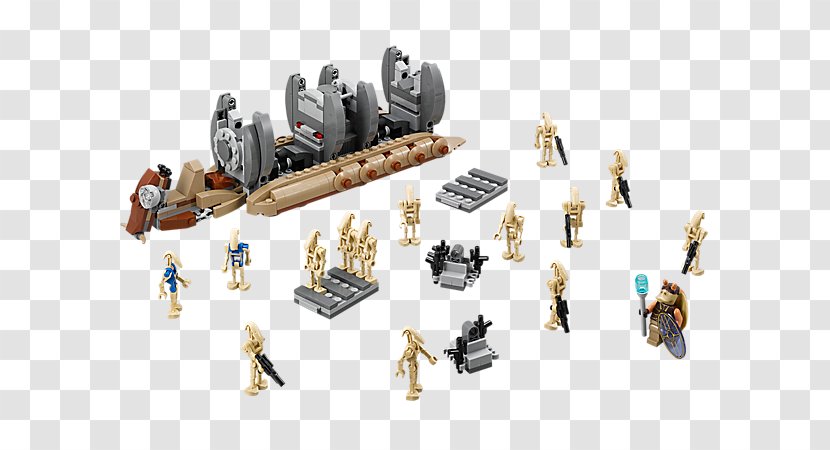 LEGO 75086 Star Wars Battle Droid Troop Carrier Lego Toy - Minifigure Transparent PNG